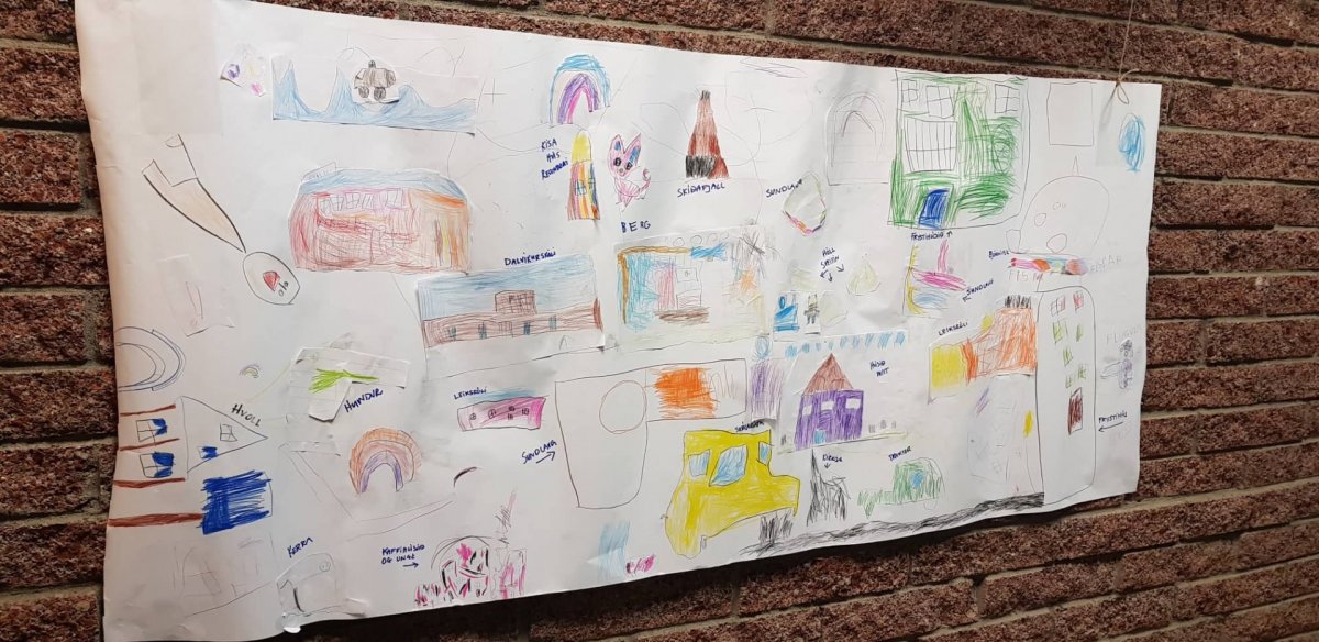 Þemaverkefni - samstarfs Hólakots og 1. bekkjar.