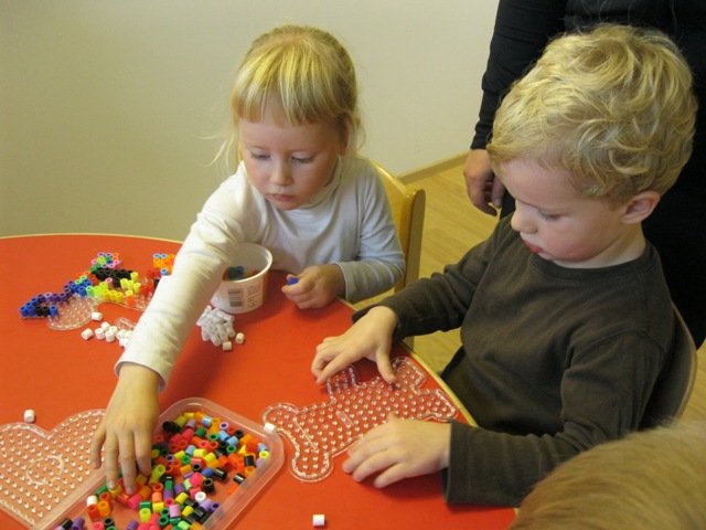 Fyrsti leikurinn í nýja húsinu okkar