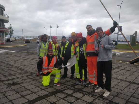 Vinnuskólinn kominn á fullt