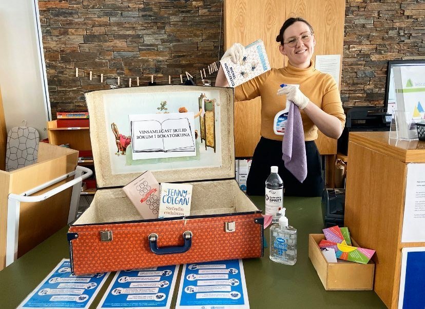 Lánsbækur, starfsemin og covid-19