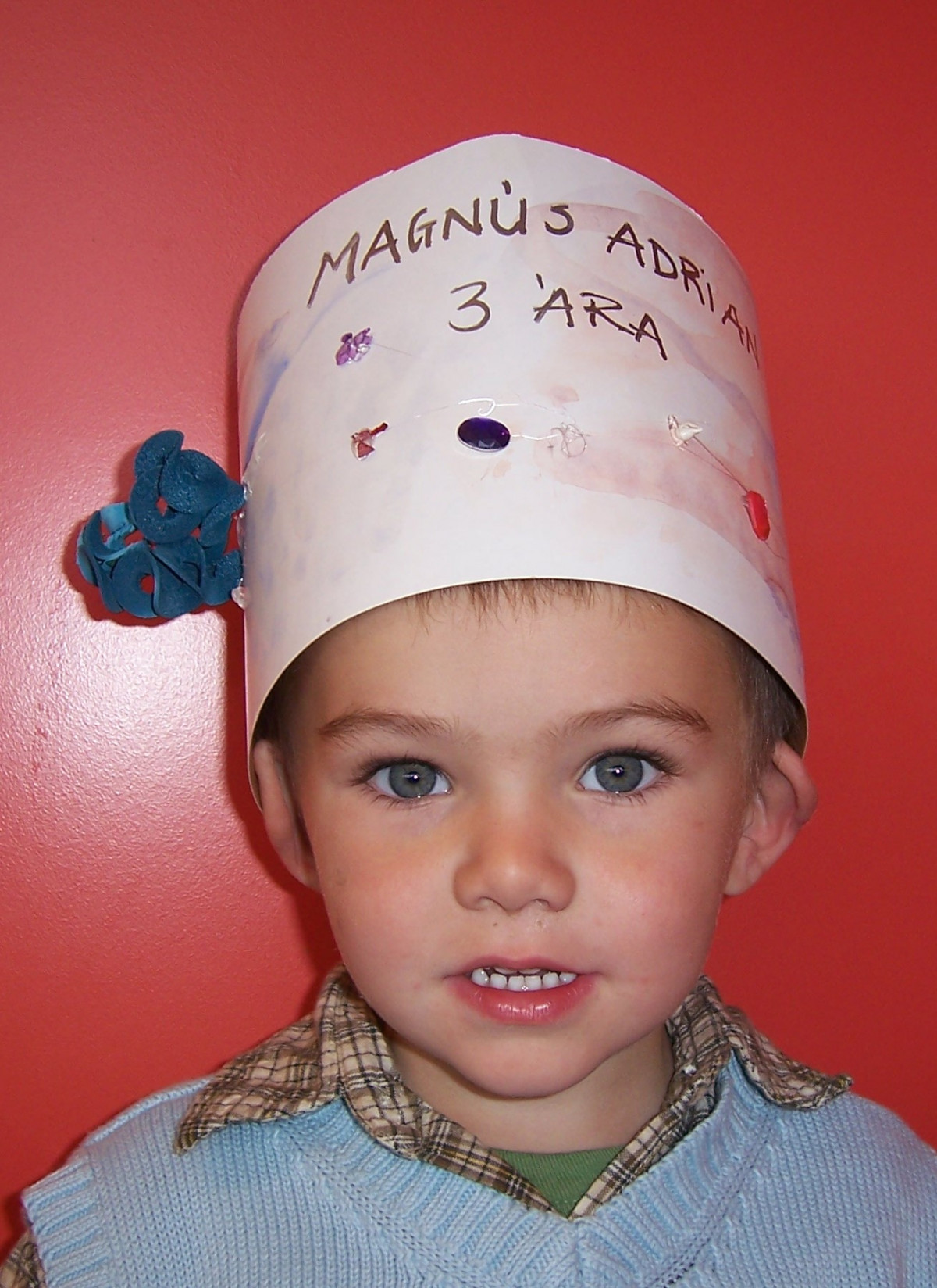 Magnús Adrian 3 ára