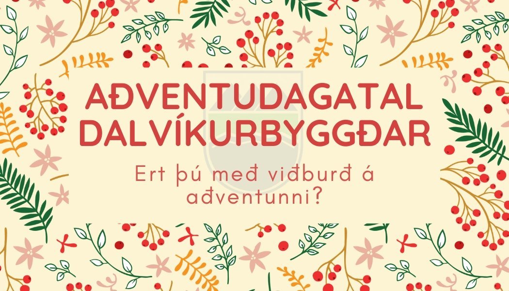 Aðventudagatal Dalvíkurbyggðar 2025