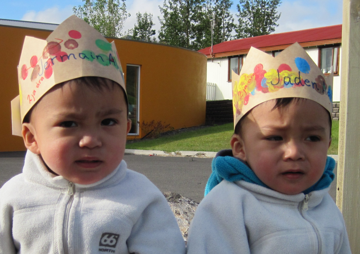 Jaden og Jermaine 2. ára