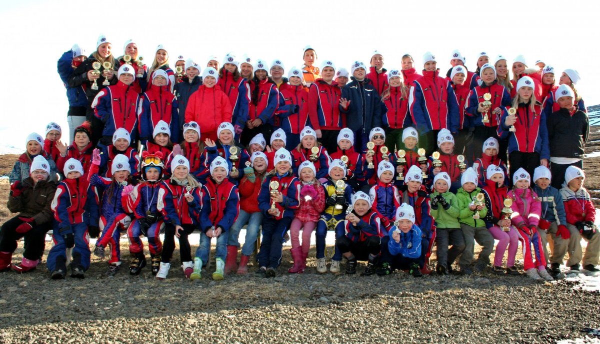 Glæsilegur árangur á Andrésarleikunum