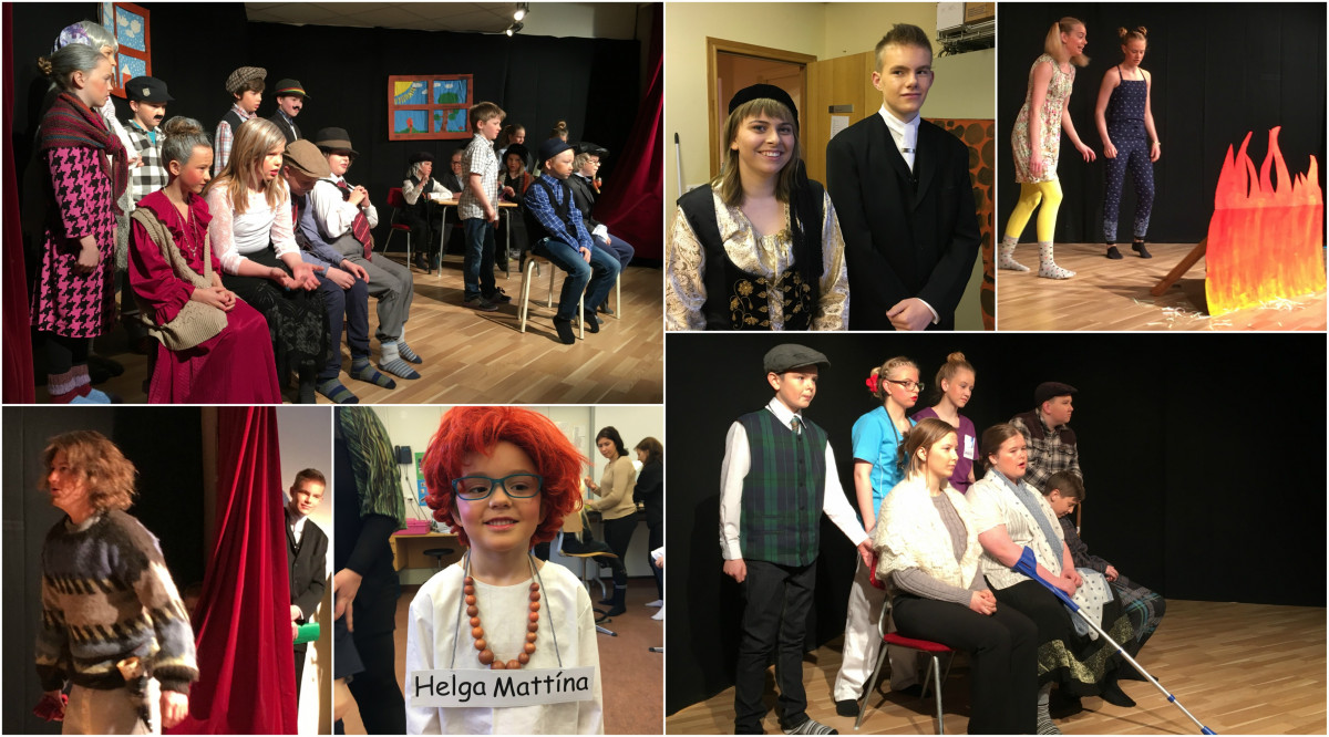 Síðustu árshátíðarsýningar í dag!