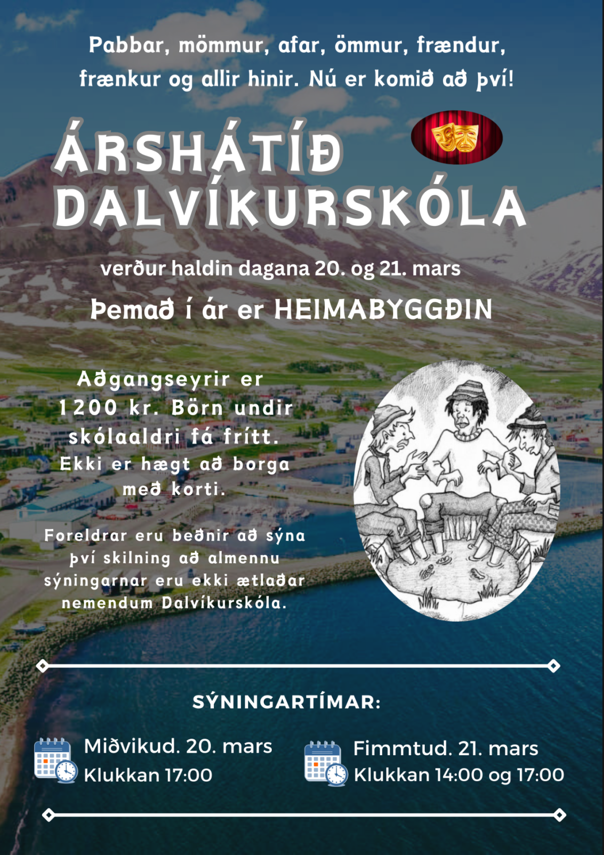 Árshátið nemenda Dalvíkurskóla