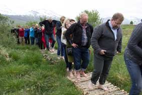 35 ára stúdentar örva taugaenda