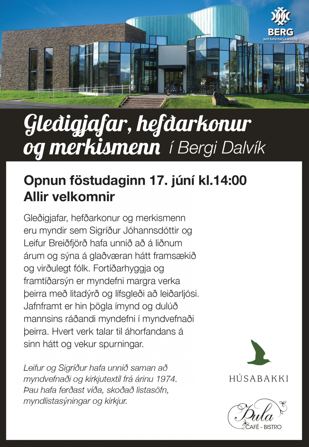 Gleðigjafar, hefðarkonur og merkismenn í Bergi