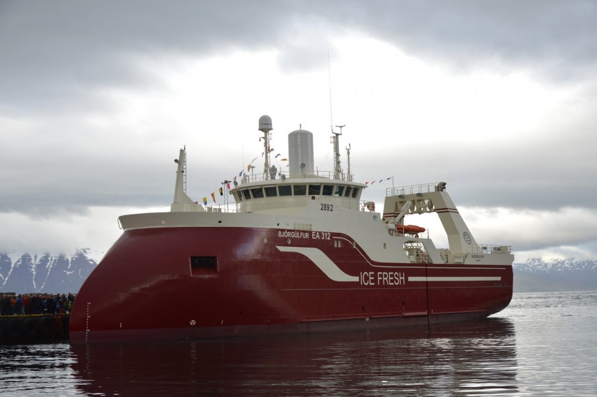 Björgúlfur EA 312 kominn til heimahafnar á Dalvík