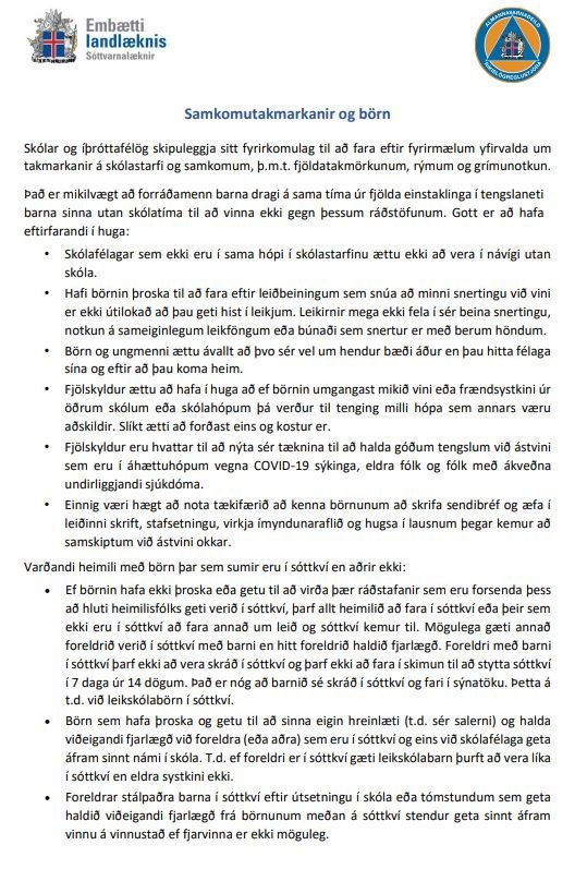 Fréttir frá skólastjórnendum