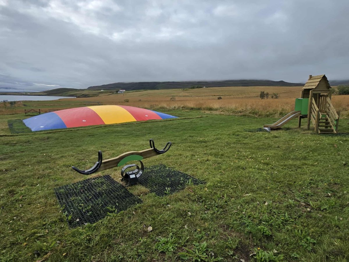 Leiksvæðið á Hauganesi fær andlitslyftingu