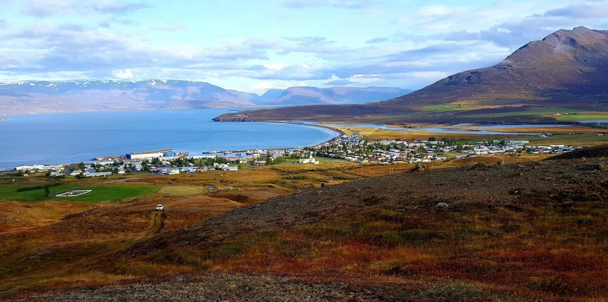 Vorhreinsun gatna í Dalvíkurbyggð