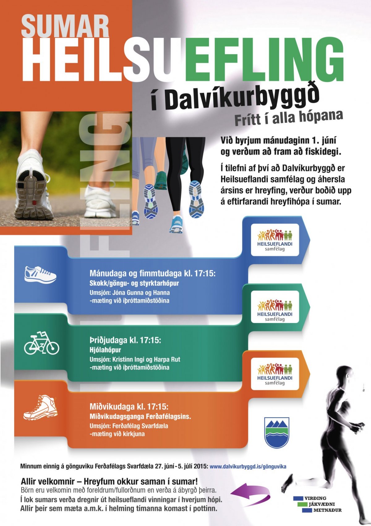 Sumarheilsuefling í Dalvíkurbyggð