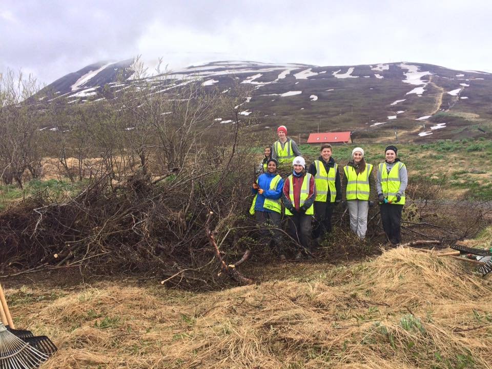 Vinnuskólinn kominn á fulla ferð