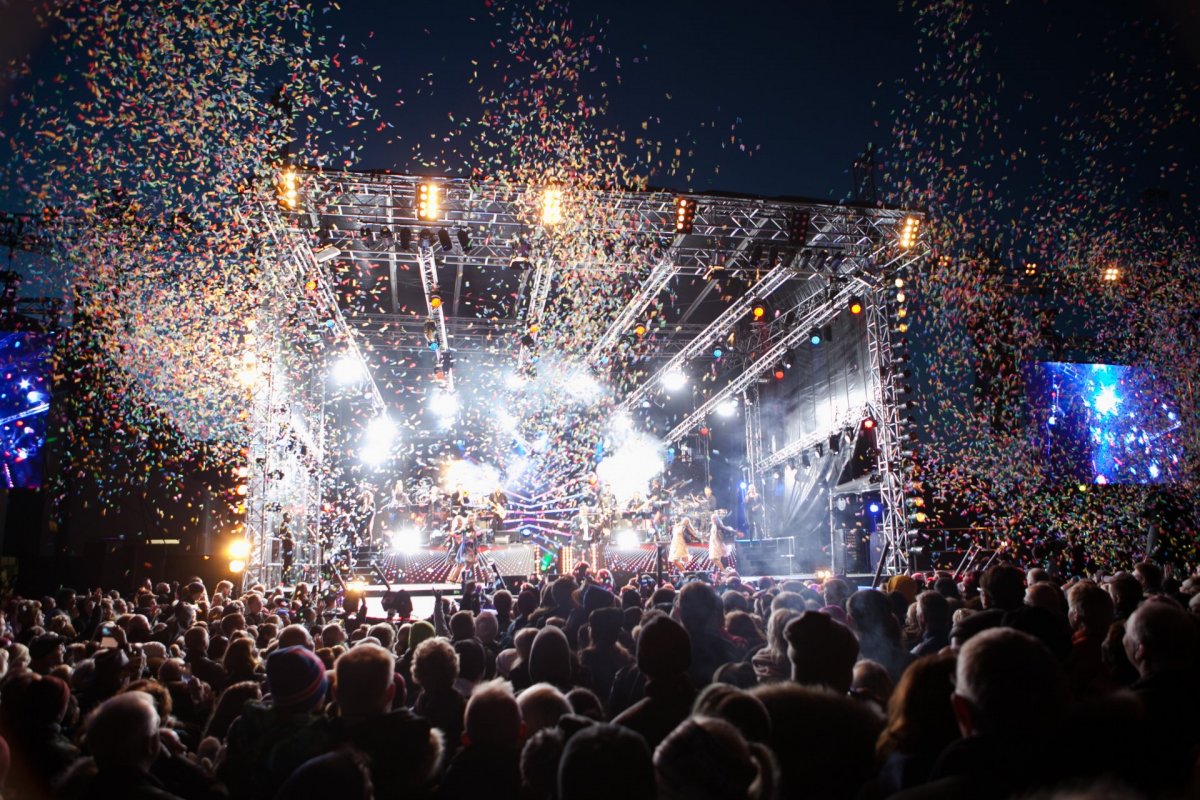 Sannkallaðir sprengjutónleikar að kvöldi Fiskidagsins Mikla