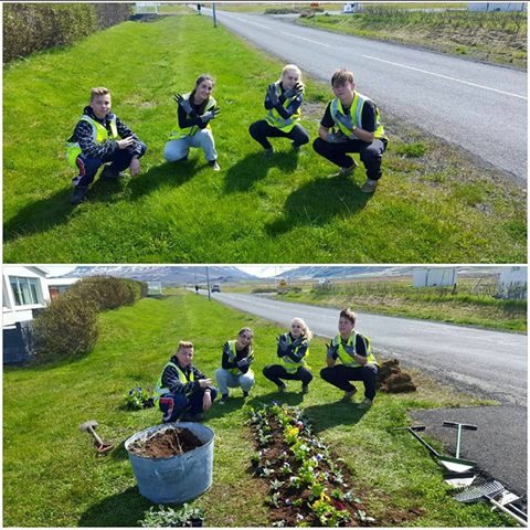 Laus störf flokksstjóra vinnuskóla