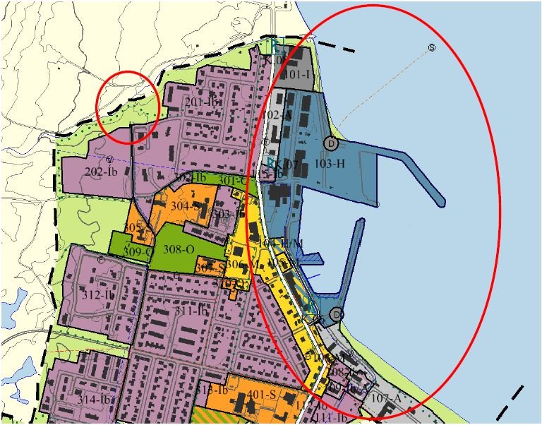 Dalvíkurhöfn og aðliggjandi svæði - skipulagslýsing
