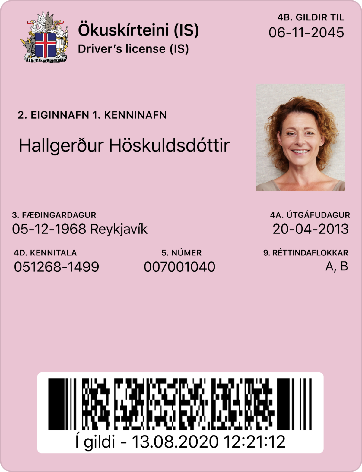 Framvísun rafrænna skilríkja við kosningar.