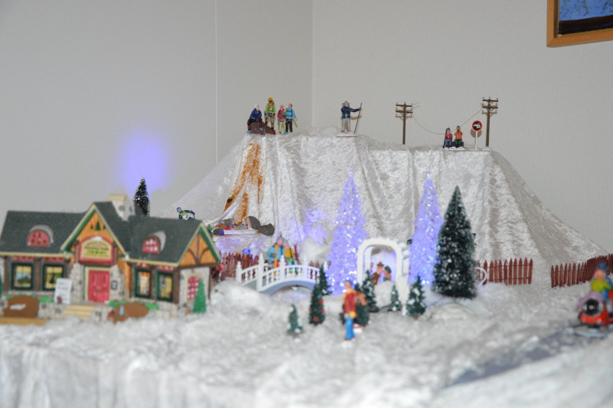 Jólaþorp bæjarskrifstofunnar