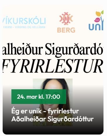 Fyrirlestur á vegum foreldrafélagsins