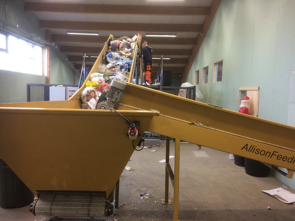 Endurvinnsla og flokkun í dreifbýli