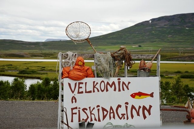 Fjölskyldan saman á Fiskideginum mikla 7. - 11. ágúst á Dalvík