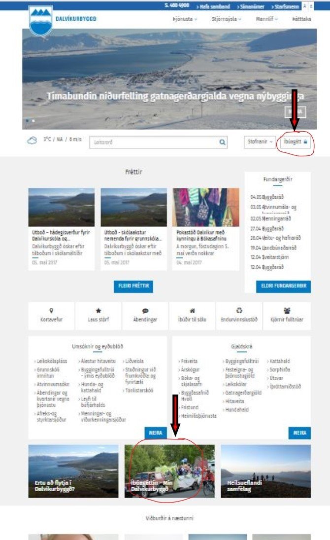 Mín Dalvíkurbyggð – þjónusta allan sólarhringinn