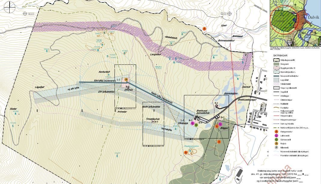 Fólkvangurinn í Böggvisstaðarfjalli - Tillaga að deiliskipulagi og umhverfisskýrsla