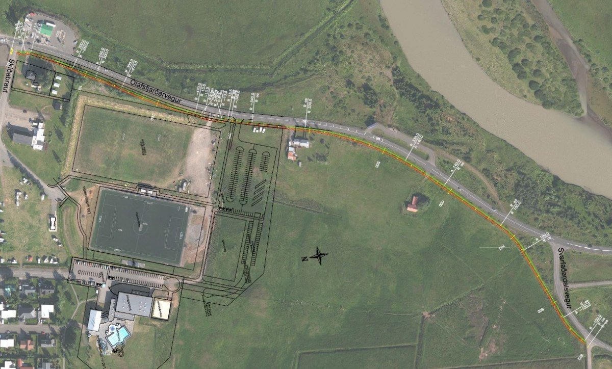 Framkvæmdir að hefjast við göngustíg