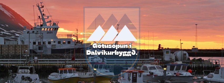 Götusópun í Dalvíkurbyggð.