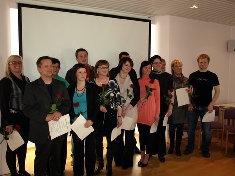 Útskrift úr Grunnmenntaskólanum