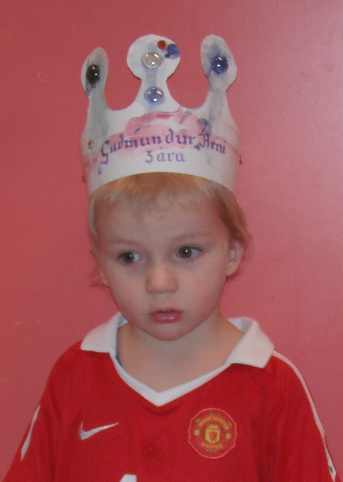 Guðmundur Árni 3 ára