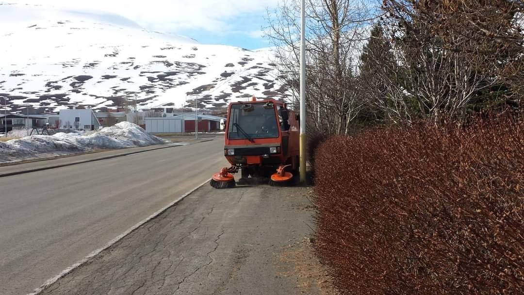 Götusópun er að hefjast