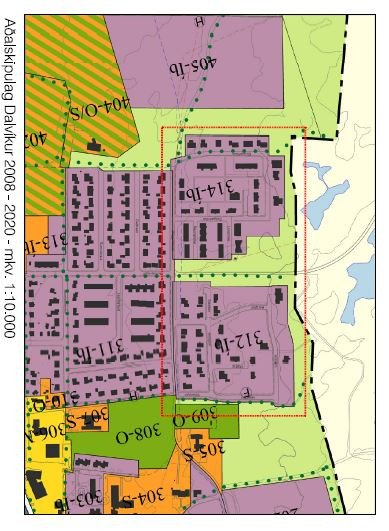 Auglýsing um skipulagsmál í Dalvíkurbyggð – deiliskipulag Hóla- og Túnahverfi Dalvík Dalvíkurbyggð