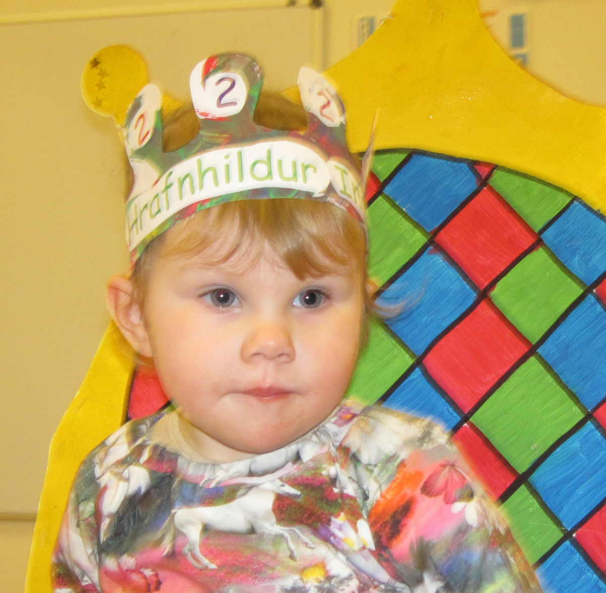 Hrafnhildur Inga 2 ára