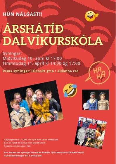 Styttist í árshátíðina okkar...