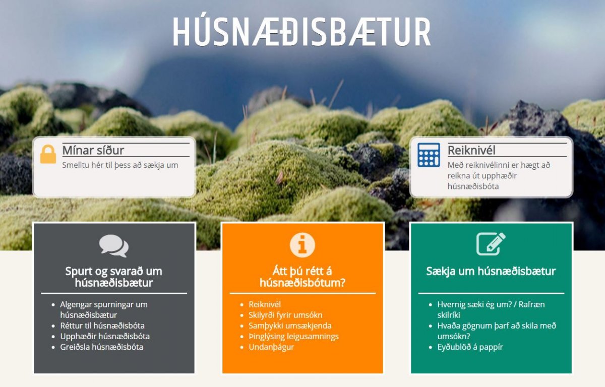 Húsaleigubætur - Nýtt fyrirkomulag á opinberum húsnæðisstuðningi tekur gildi 1. janúar 2017