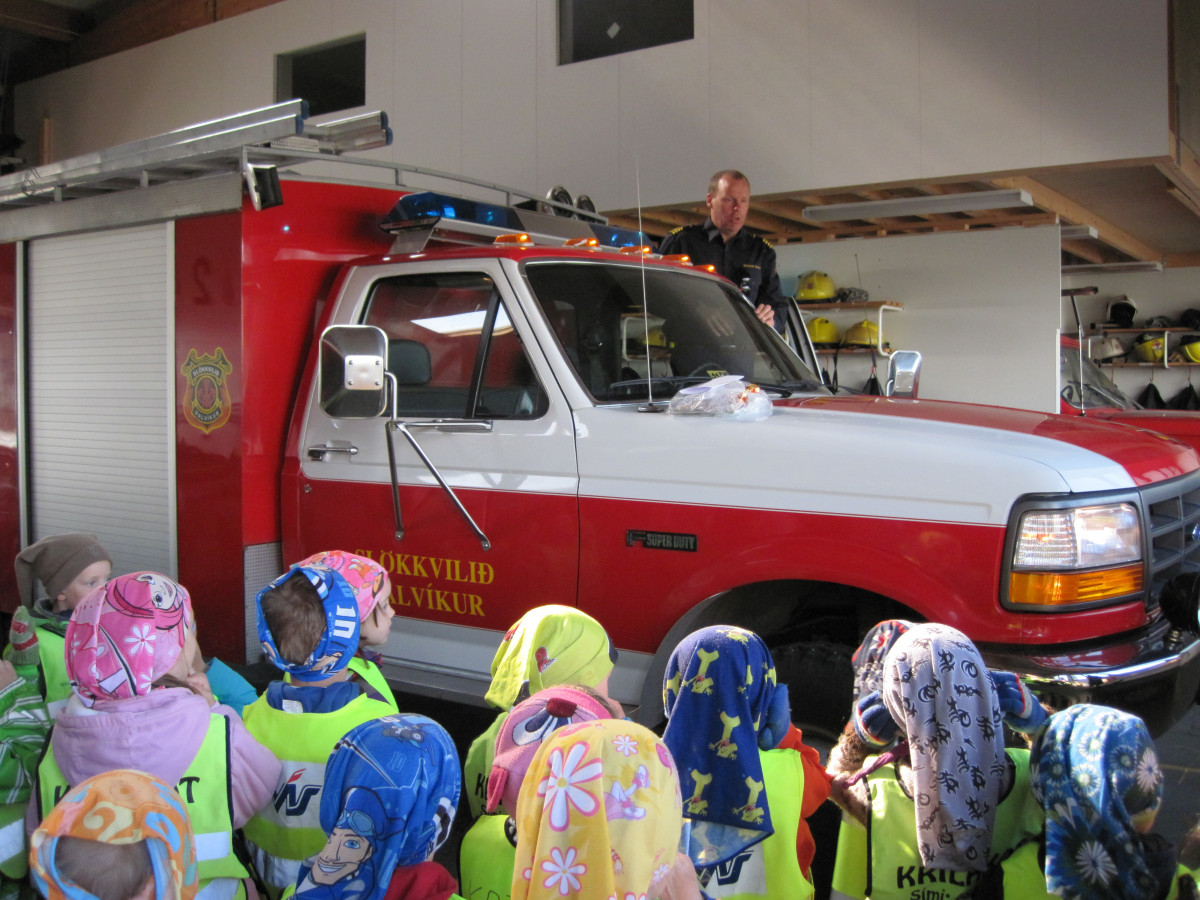 Útskriftarferð elstu barna