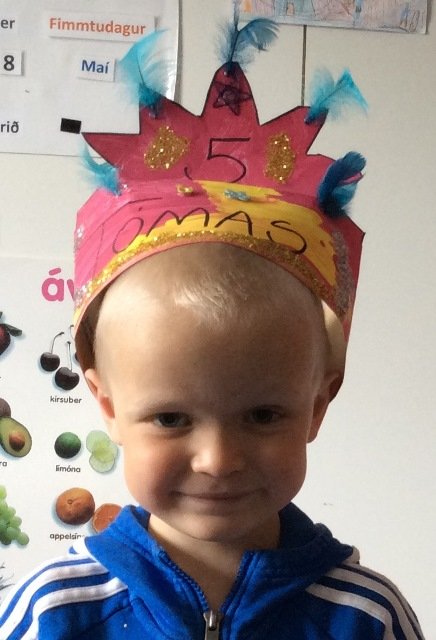 Tómas Ingi 5 ára