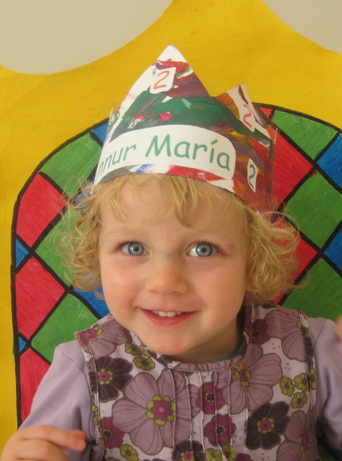 Unnur María 2 ára