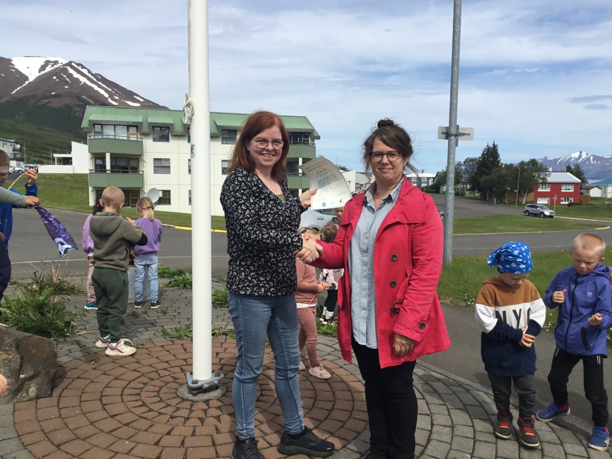 Grænfánanum flaggað í sjötta sinn