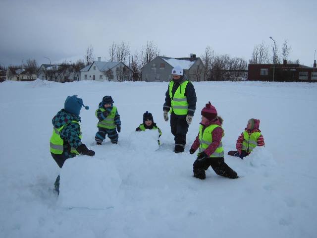 2009 börnin í útikennslu