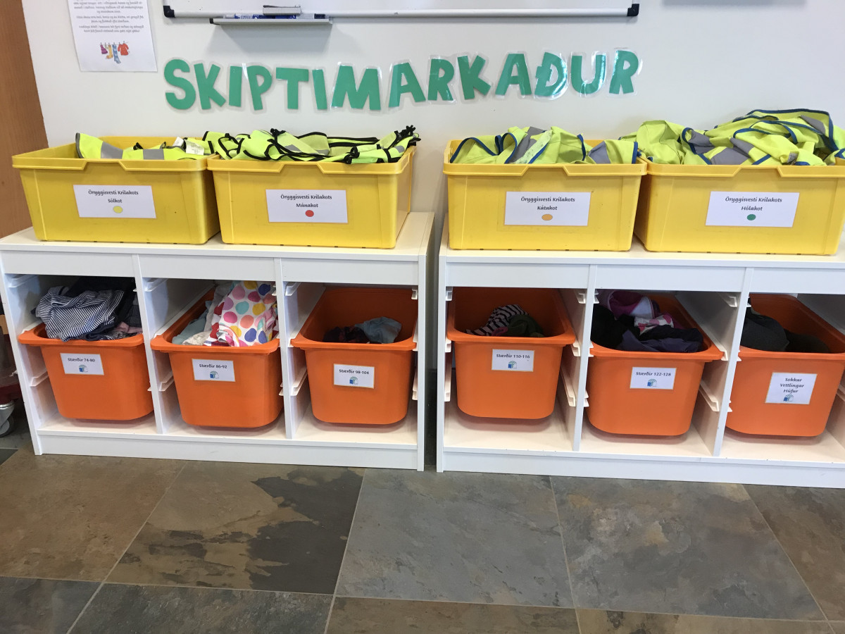 Skiptimarkaður fyrir fatnað leikskólabarna !