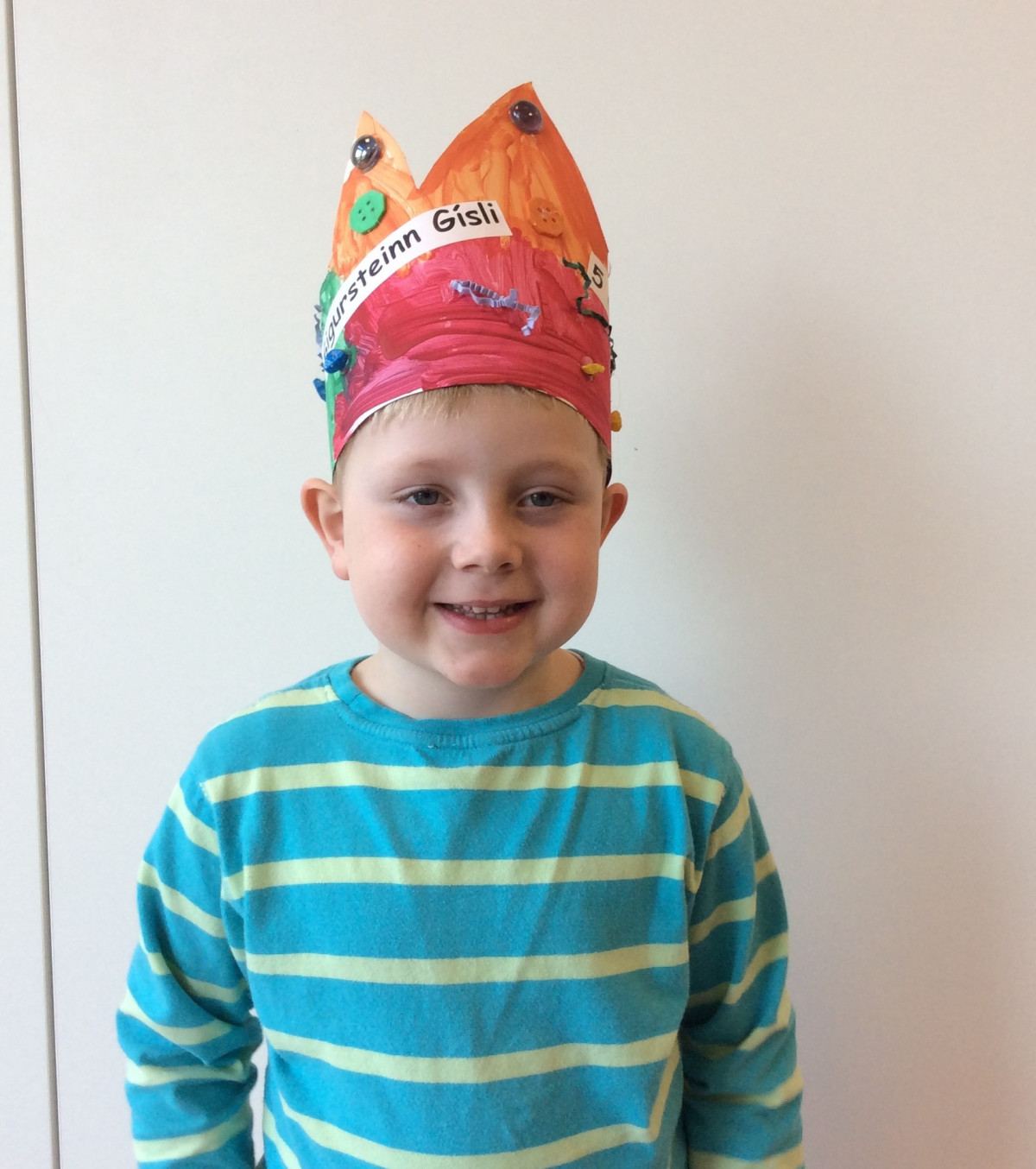 Sigursteinn Gísli 5 ára