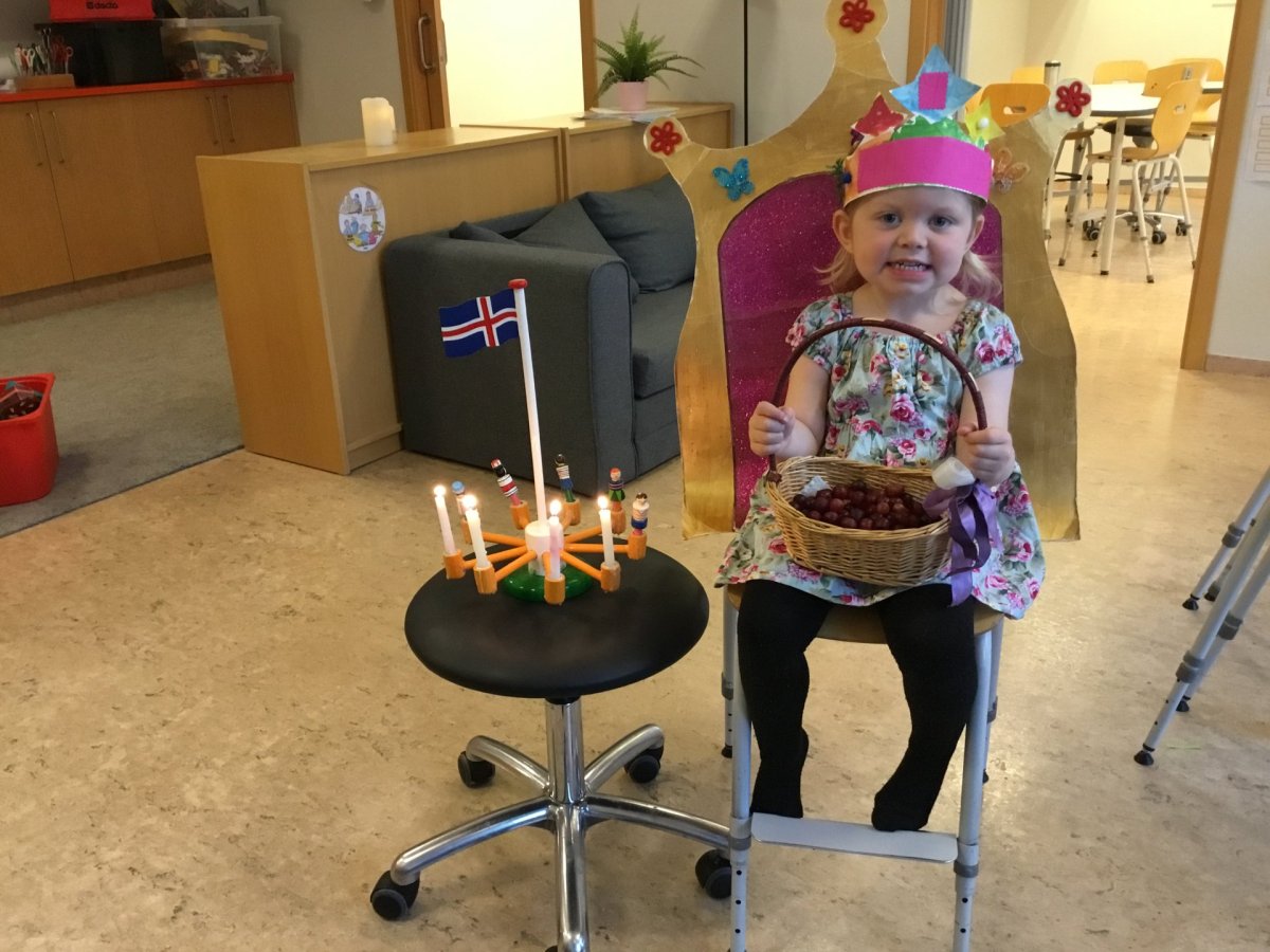 Antonía Guðrún 4 ára