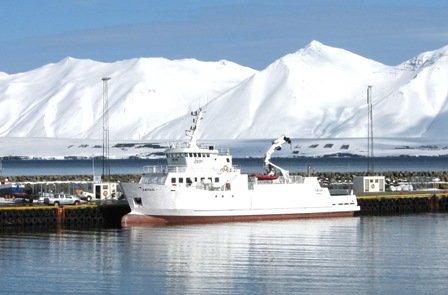 Nýr Sæfari kominn í höfn á Dalvík