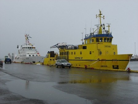 Sæfari fer sína fyrstu ferð til Grímseyjar