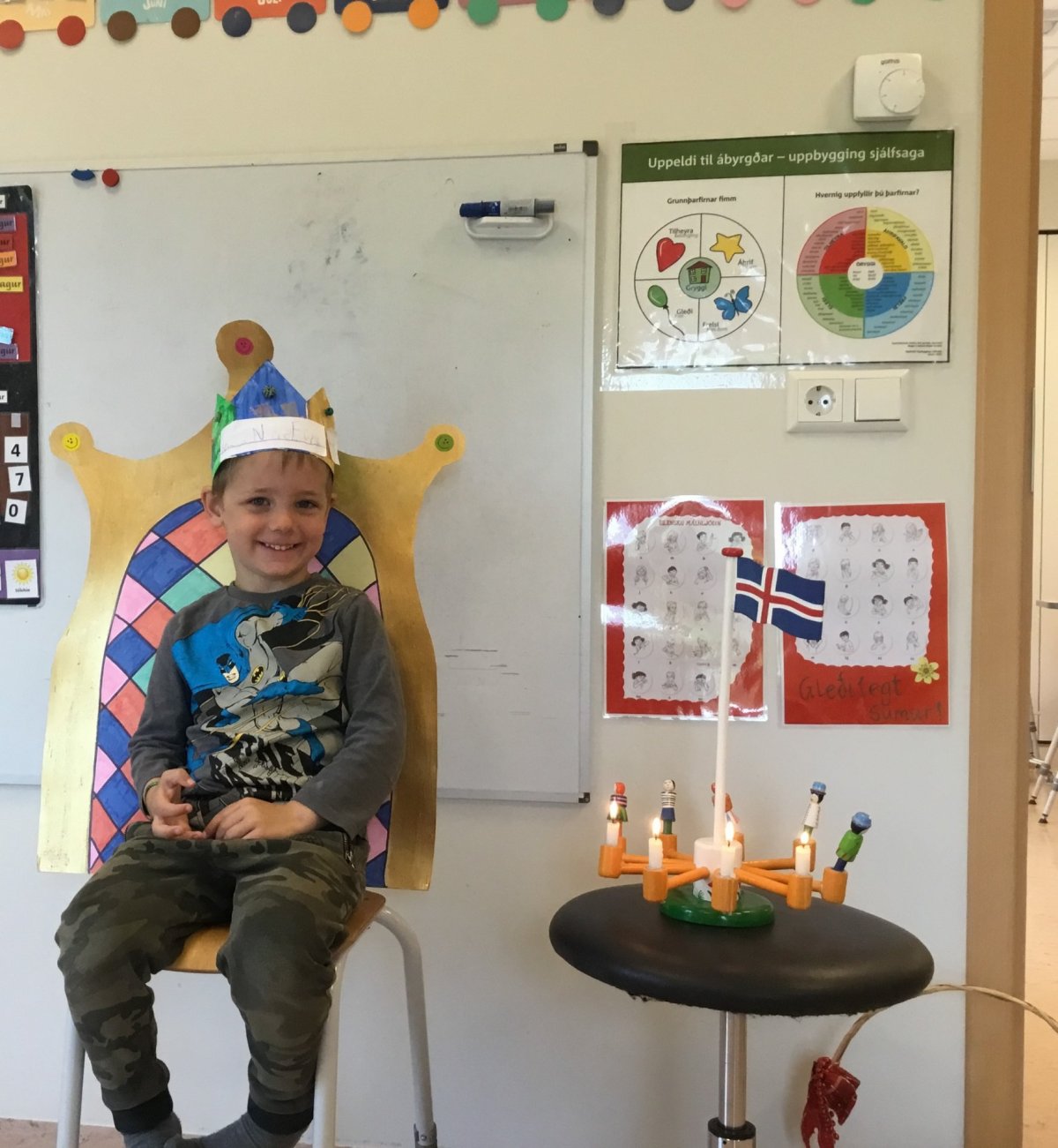 Magnús Ernir 4 ára