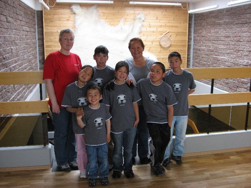 Börn frá Grænlandi í heimsókn í Dalvíkurbyggð