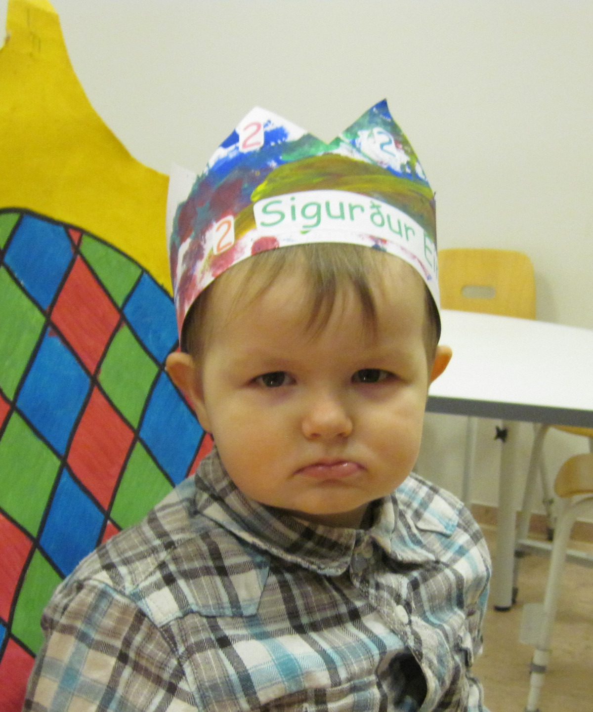 Sigurður Einar 2 ára